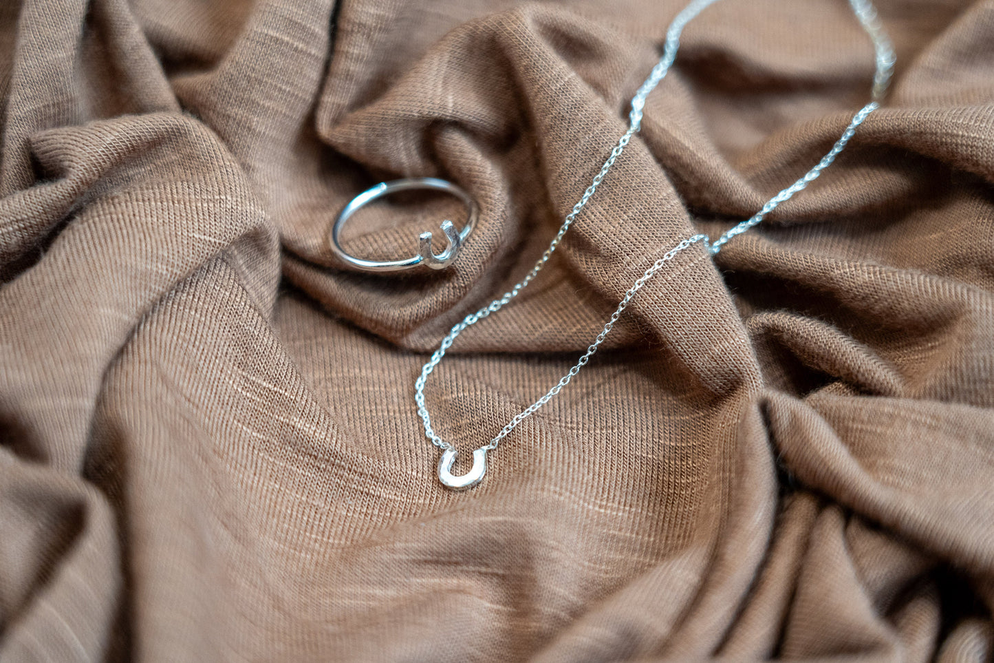 Horseshoe Pendant Necklace