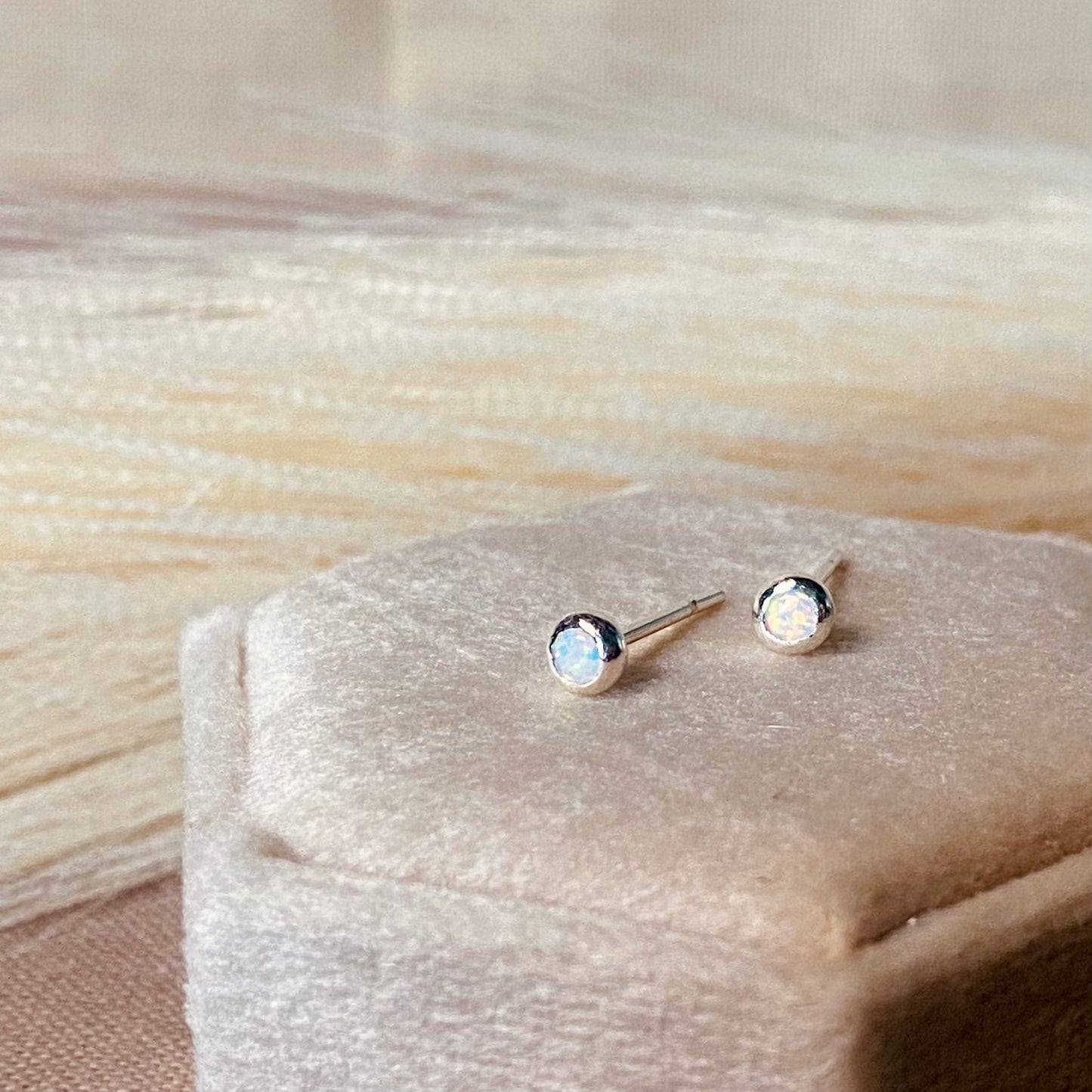 Opal Mini Studs