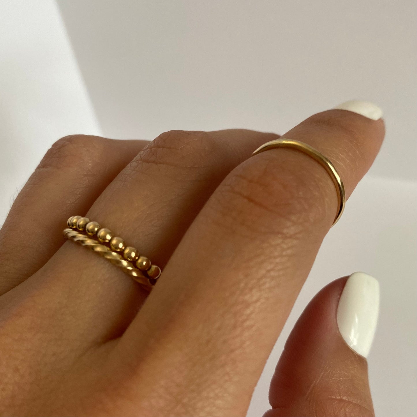 Twist Gold Filled Band