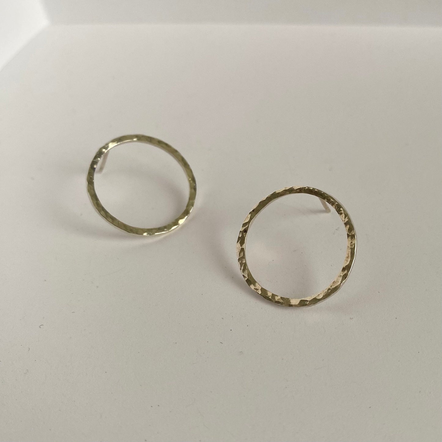 Open Circle Statement Earrings