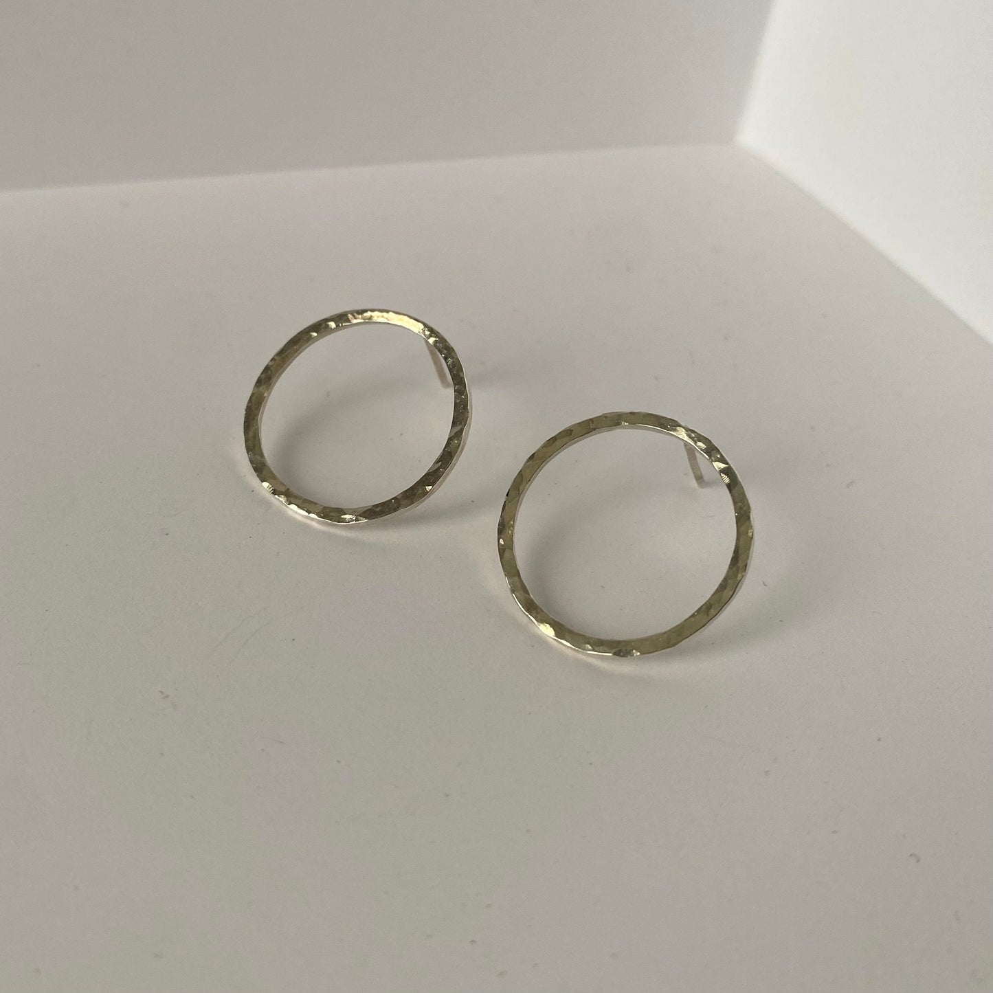 Open Circle Statement Earrings