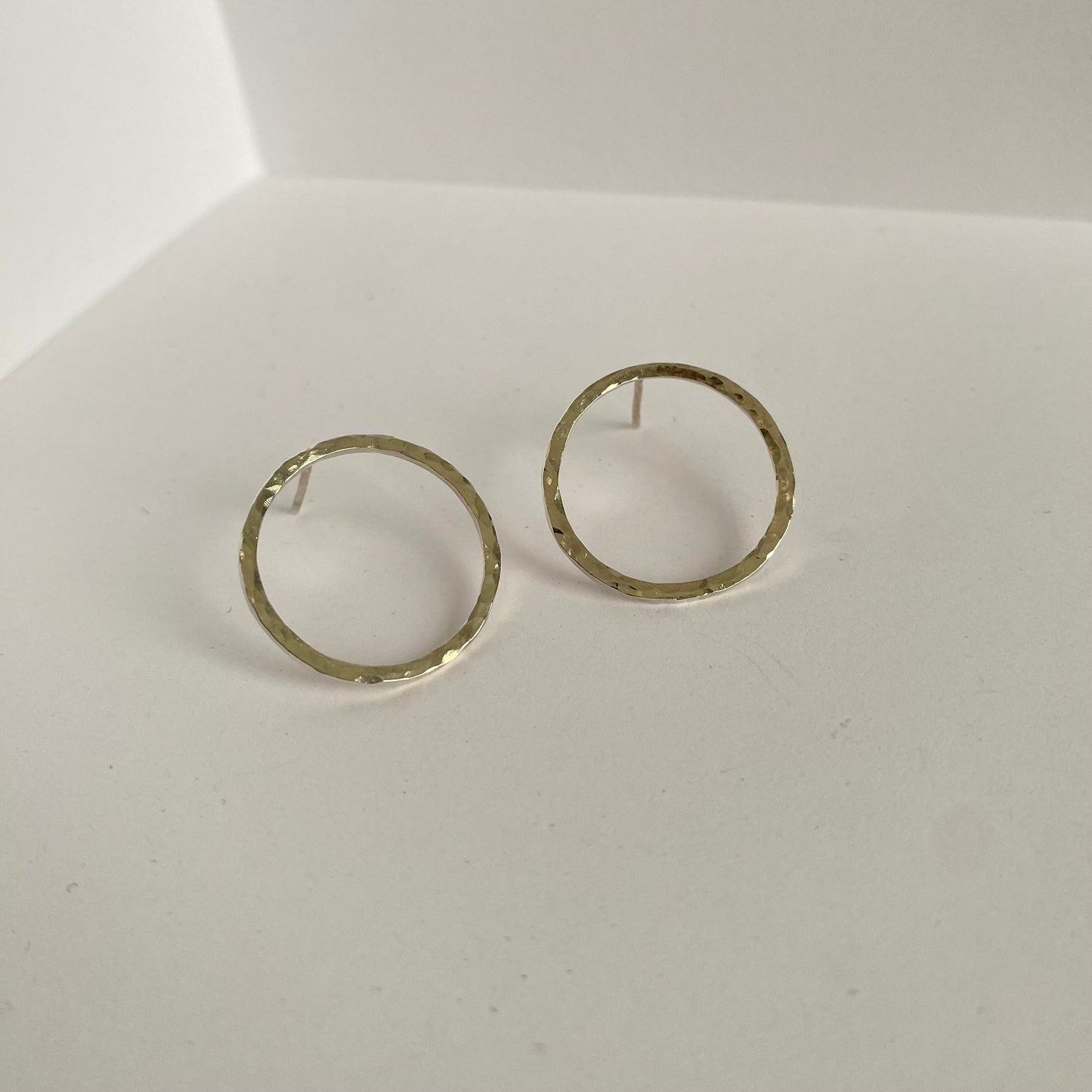 Open Circle Statement Earrings