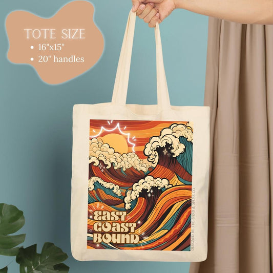 "East Coast Bound" Tote Bag